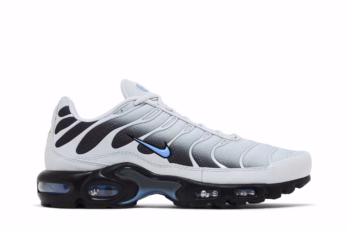 Nike Air Max Plus Pure Platinum University Blue, view 2