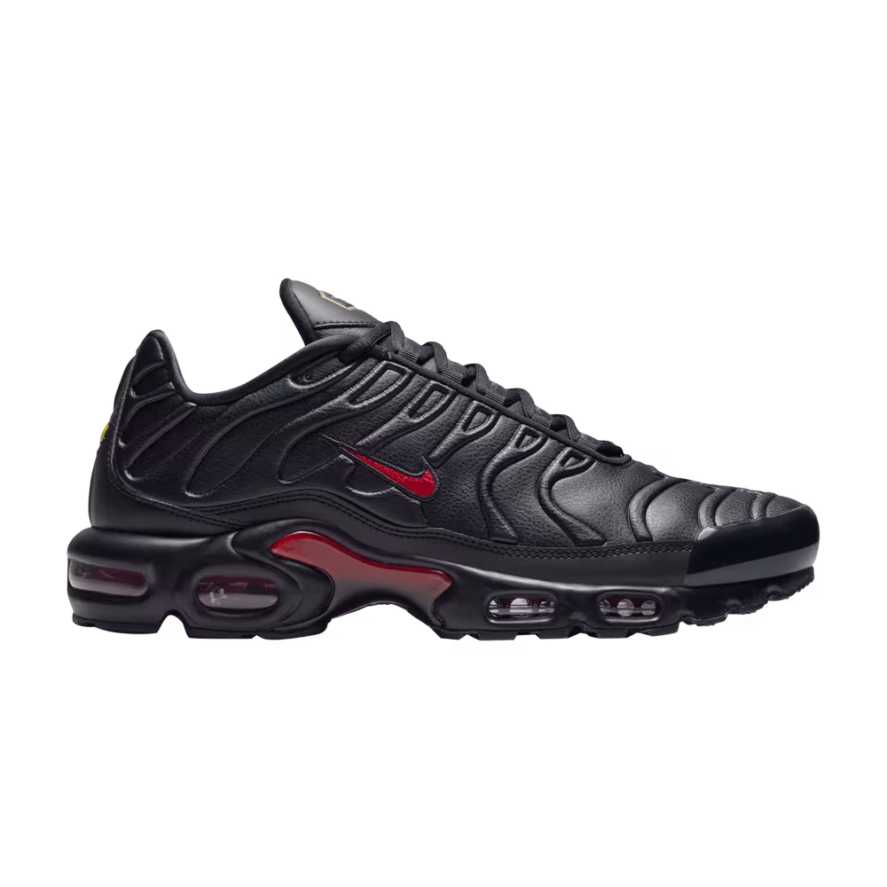 Nike Air Max Plus Premium Black University Red