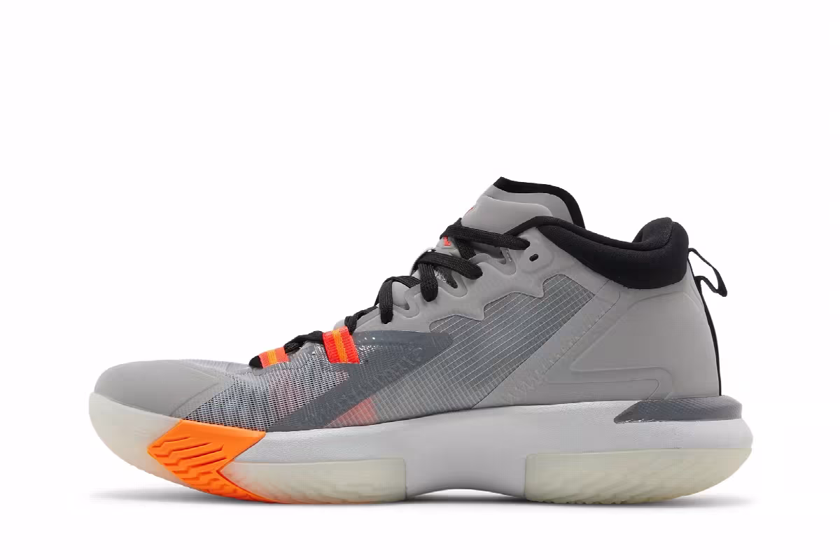 Air Jordan Zion 1 Light Smoke Grey, view 4