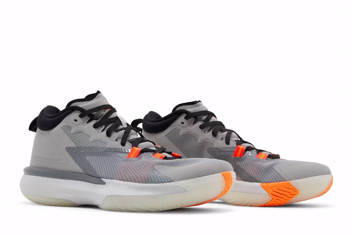 Air Jordan Zion 1 Light Smoke Grey, view 9