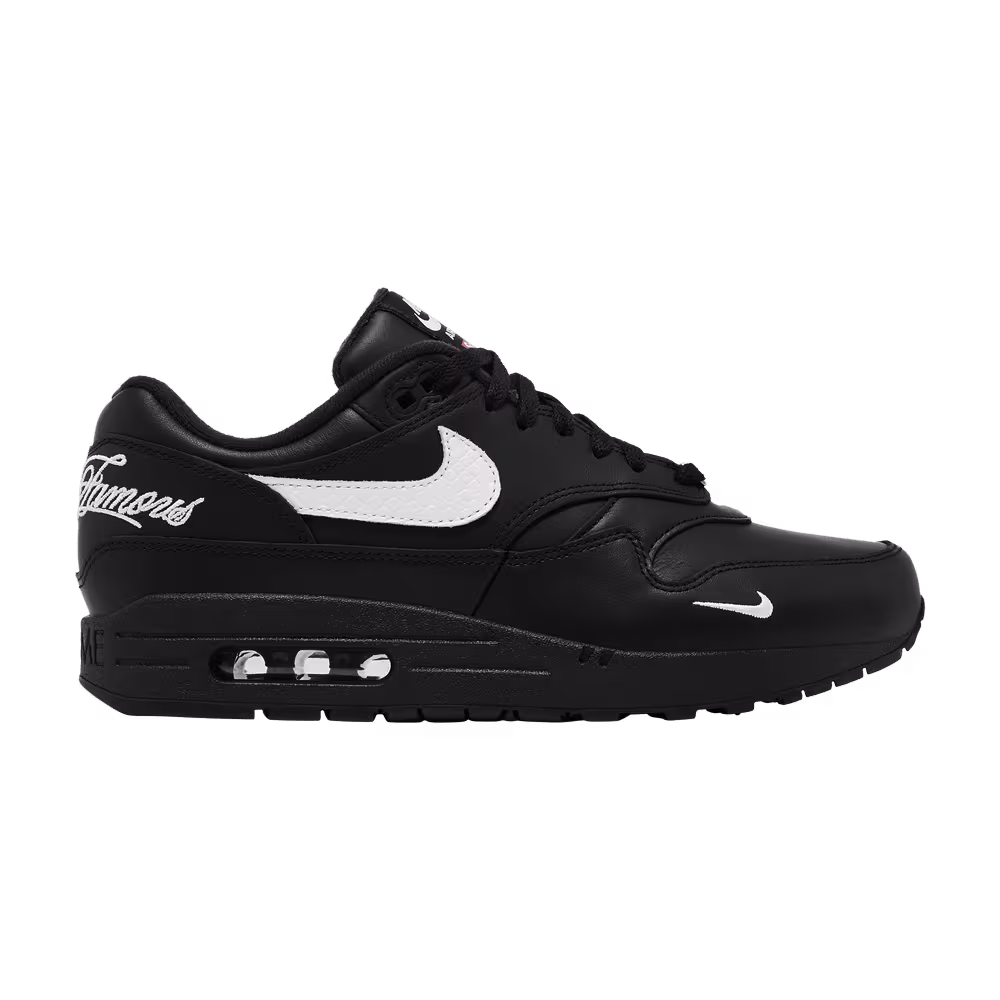 Supreme x Nike Air Max 1 Black White