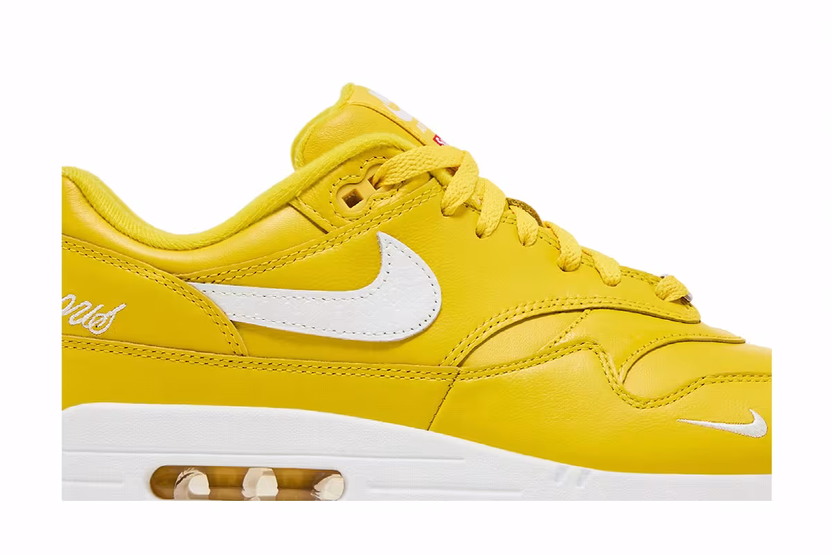 Supreme x Nike Air Max 1 Speed Yellow, view 3
