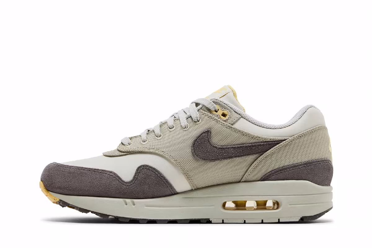 Nike Air Max 1 Premium Light Bone Cave Stone, view 4