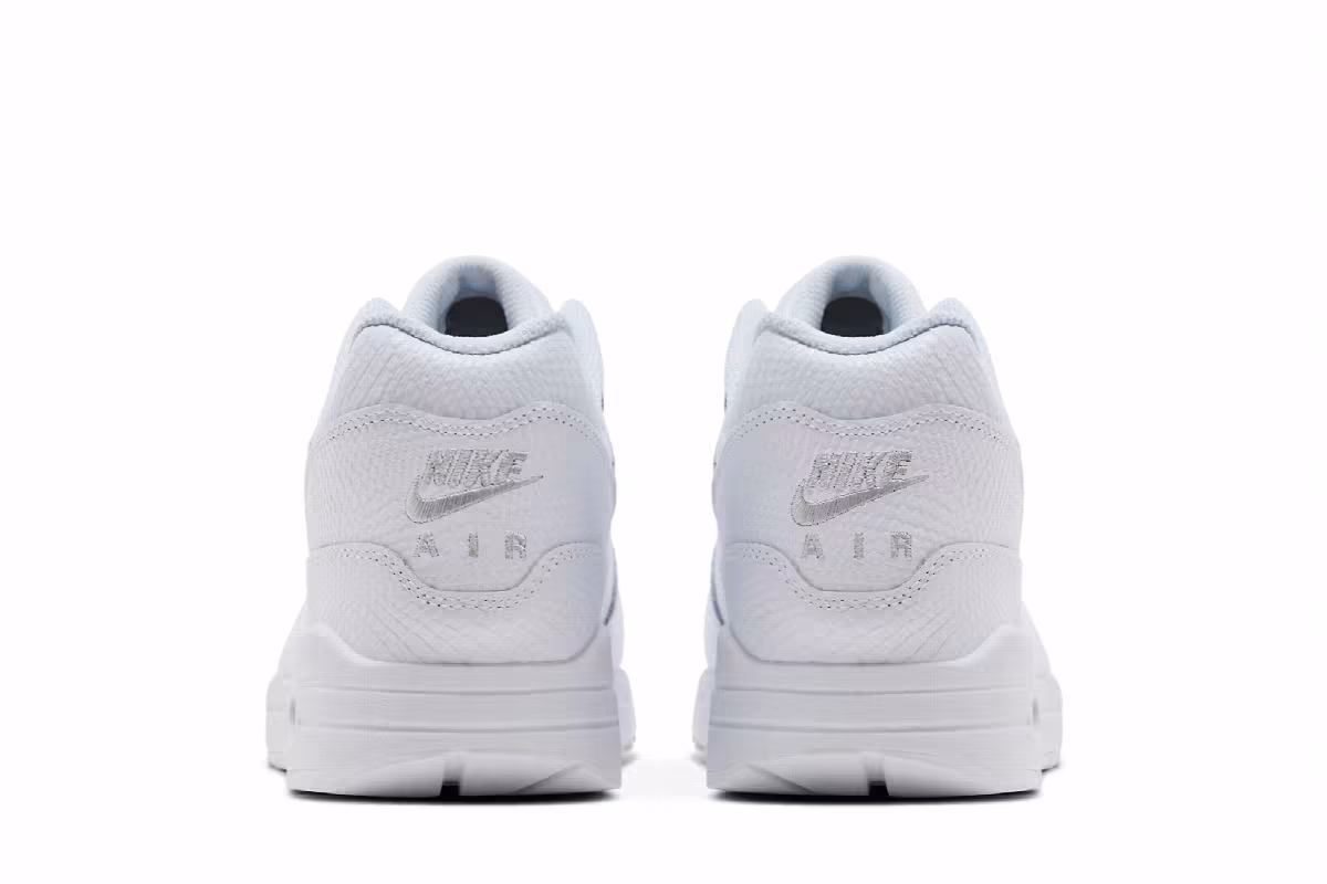 Nike Air Max 1 Premium White Snakeskin, view 7