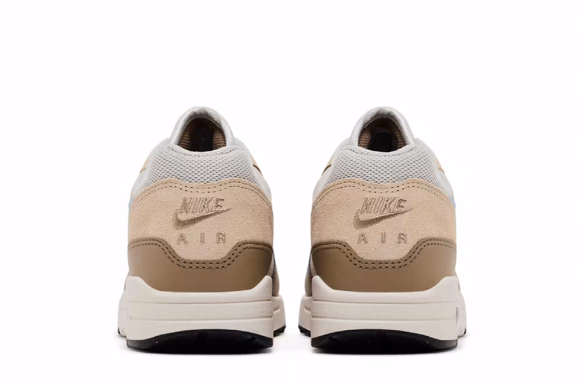 Nike Air Max 1 Essential Light Bone Psychic Blue, view 7