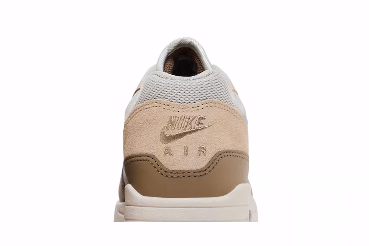 Nike Air Max 1 Essential Light Bone Psychic Blue, view 8