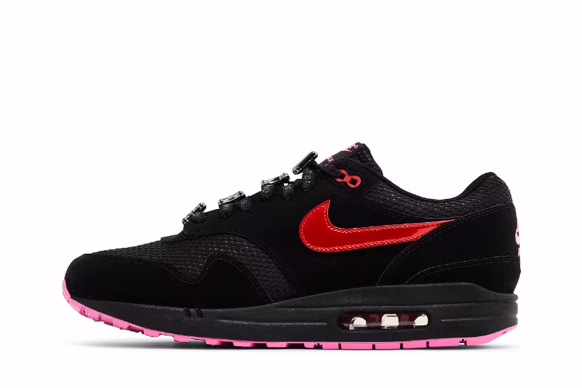 Nike Men's Air Max 1 Premium Valentine’s Day Pack - Black, view 4