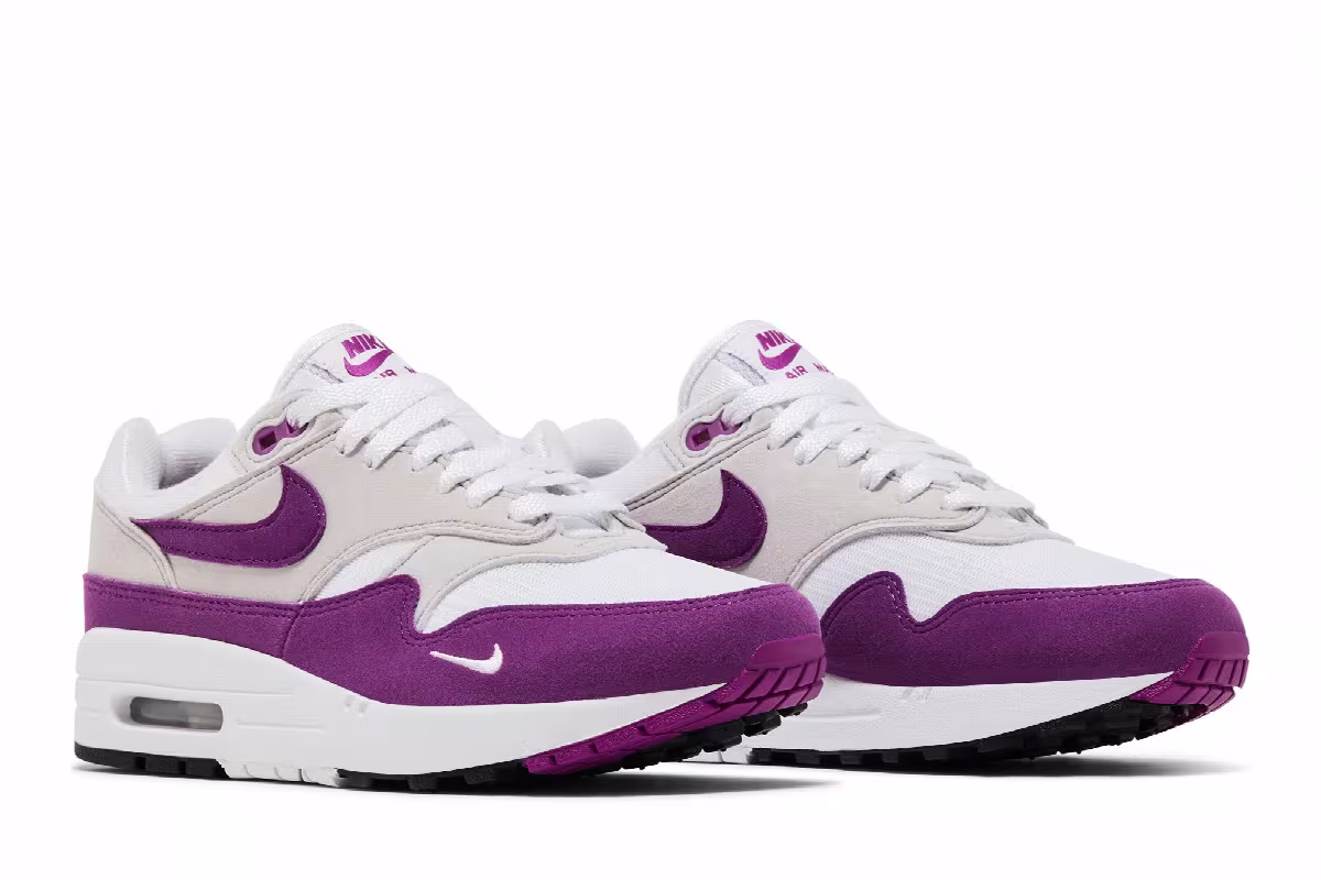 Nike Women's Air Max 1 Bold Berry, view 9