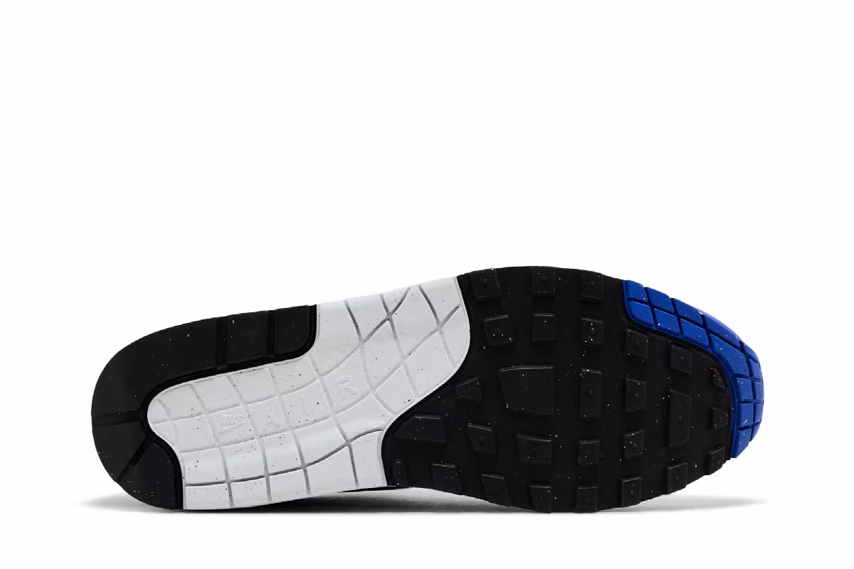 Nike Air Max 1 Essential Black Hyper Royal, view 5