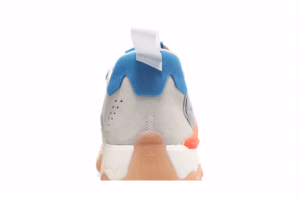 Air Jordan Delta 2 Light Smoke Grey Total Orange, view 8