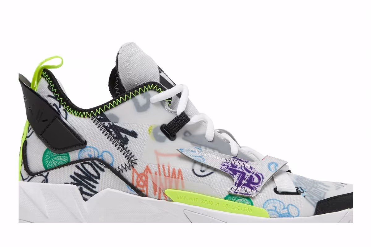 Air Jordan Why Not Zer0.4 Graffiti, view 3