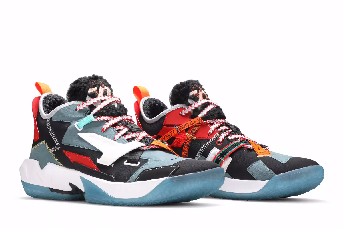 FACETASM x Air Jordan Jordan Why Not Zer0.4 Premium Smokey Blue, view 9