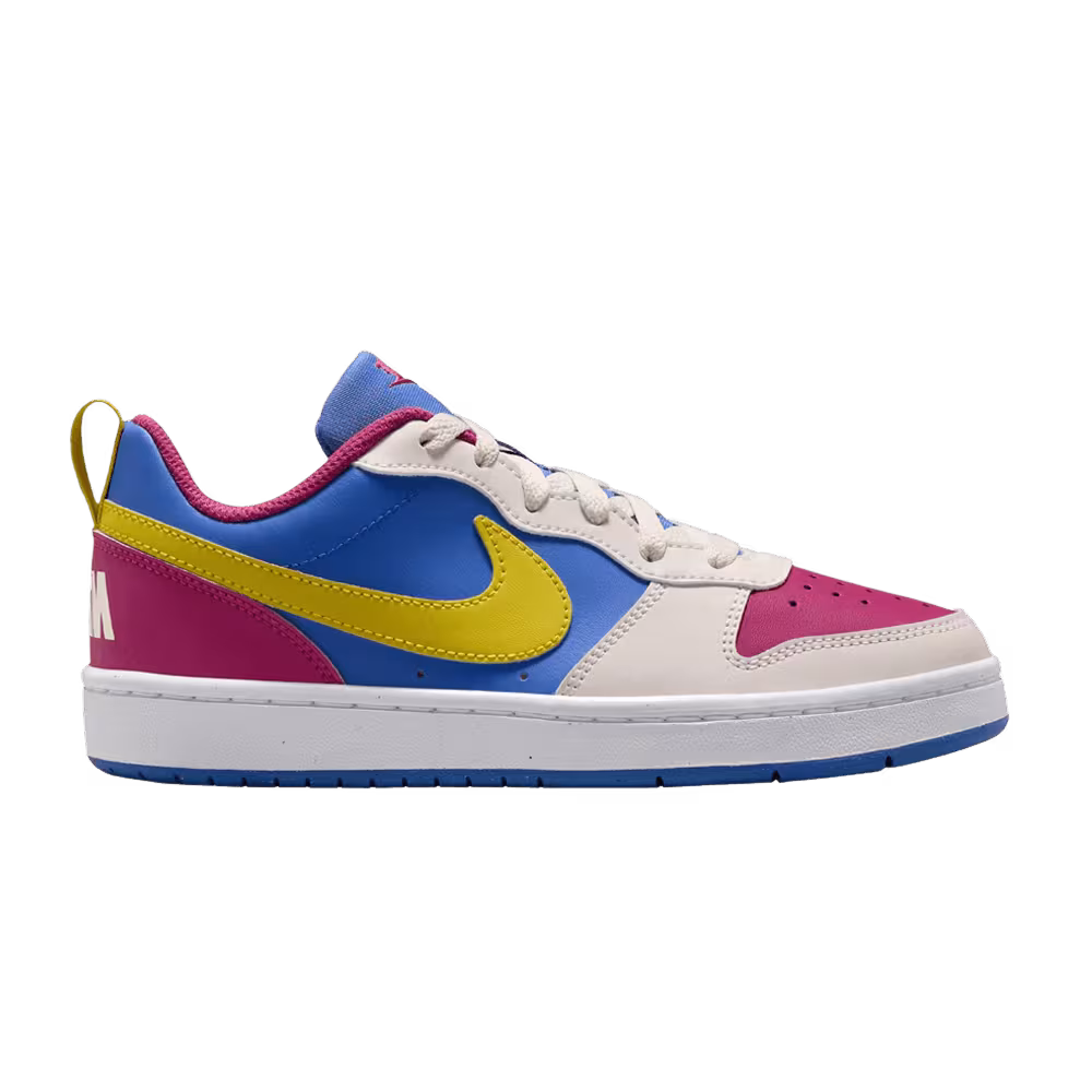 Nike Court Borough Low Recraft GS Sweet Beet Comet Blue Citron