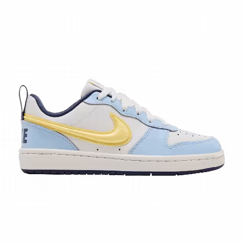 Nike Court Borough Low Recraft GS  'Celestine Blue Soft Yellow'