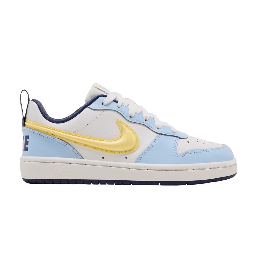 Nike Court Borough Low Recraft GS Celestine Blue Soft Yellow