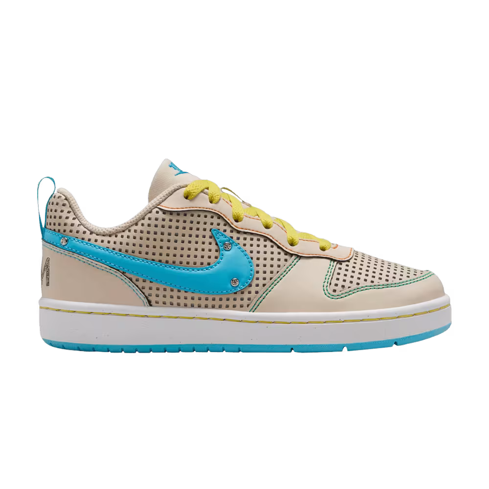 Nike Court Borough Low Recraft GS Sanddrift Baltic Blue