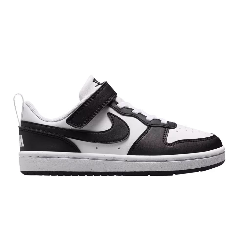 Nike Court Borough Low Recraft PS Black White