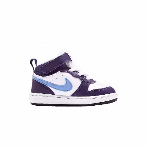 Nike Court Borough Mid 2 TD 'White Eggplant'