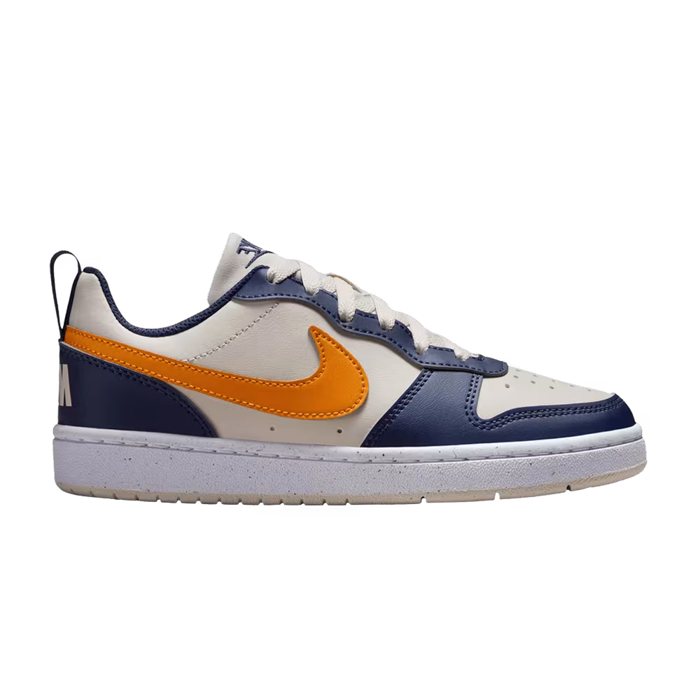 Nike Court Borough Low Recraft GS Midnight Navy Orange Peel
