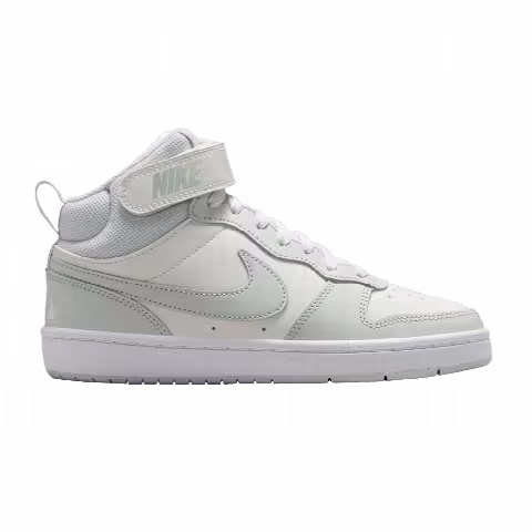Nike Court Borough Mid 2 GS 'Sail Light Silver'
