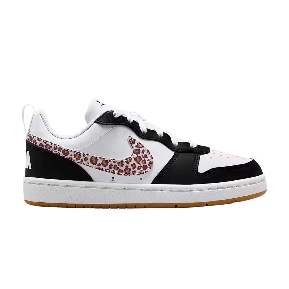 Nike Court Borough Low GS Black White