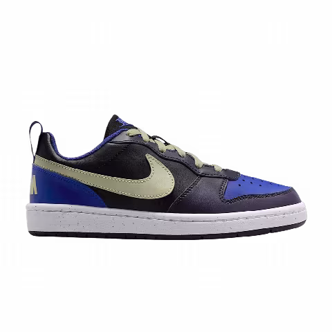 Nike Court Borough Low Recraft GS 'Black/Cave Purple/Deep Night/Olive Aura'