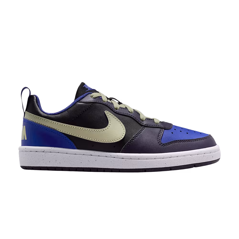 Nike Court Borough Low Recraft GS Black/Cave Purple/Deep Night/Olive Aura