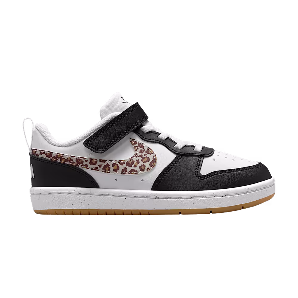 Nike Court Borough Low PS Black White