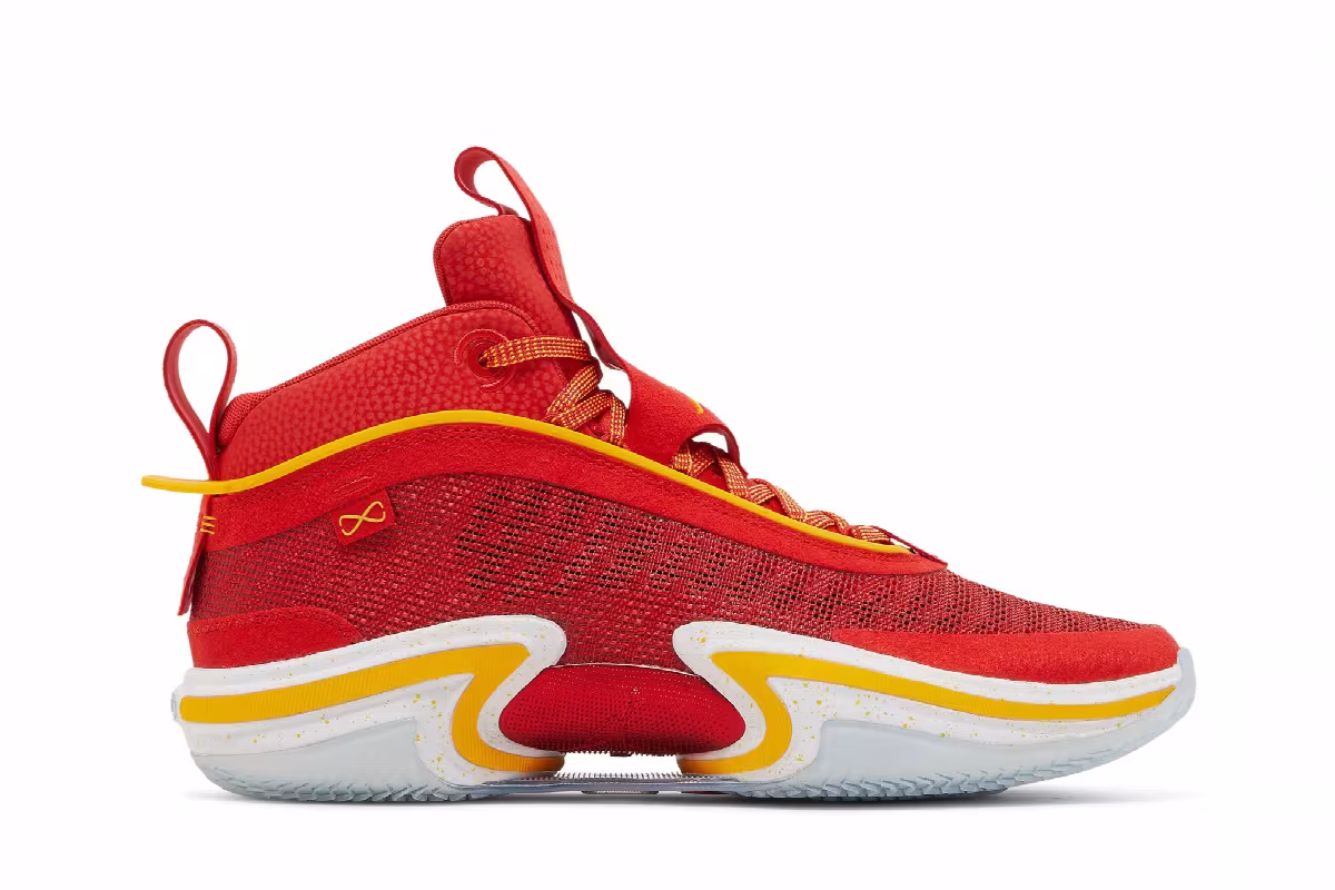 Guo Ailun x Air Jordan 36 China, view 2