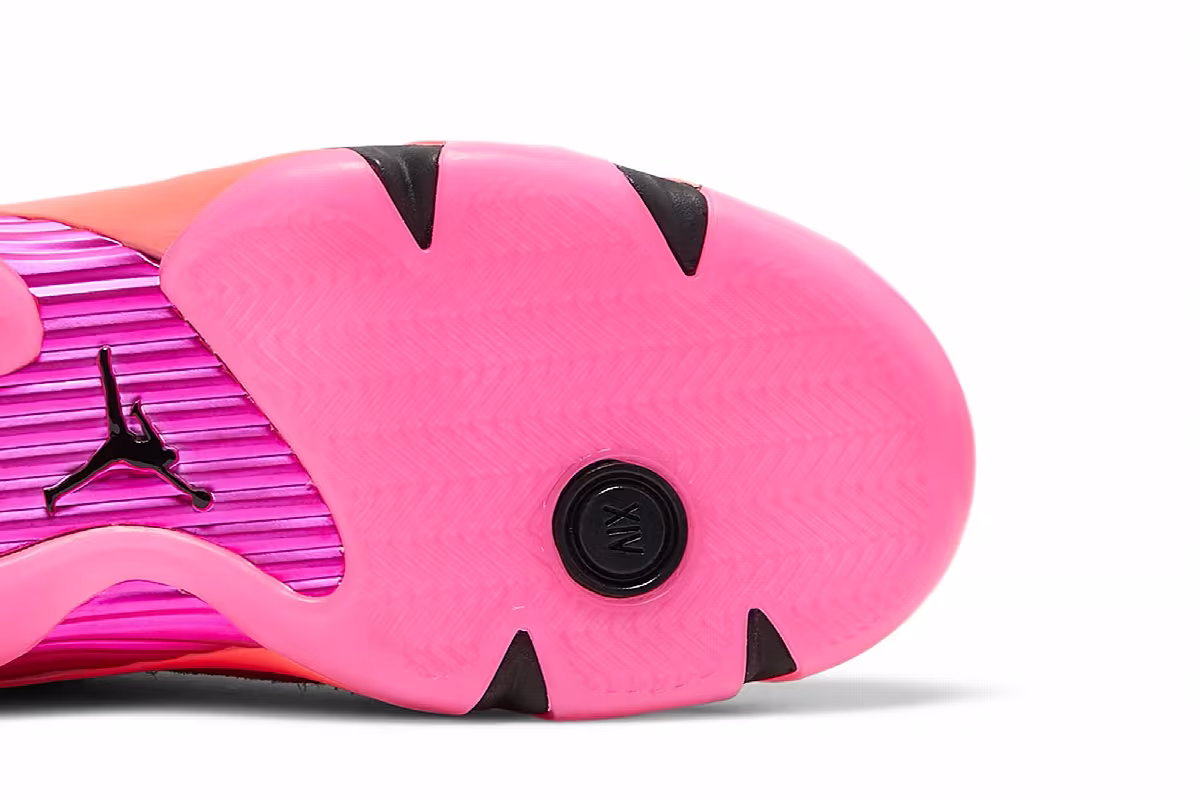 Women's Air Jordan 14 Low Shocking Pink, view 6