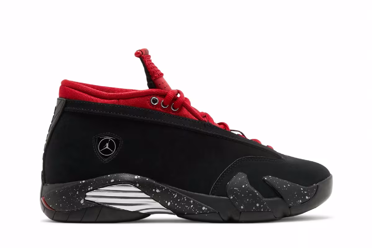 Women's Air Jordan 14 Low Red Lipstick, view 2