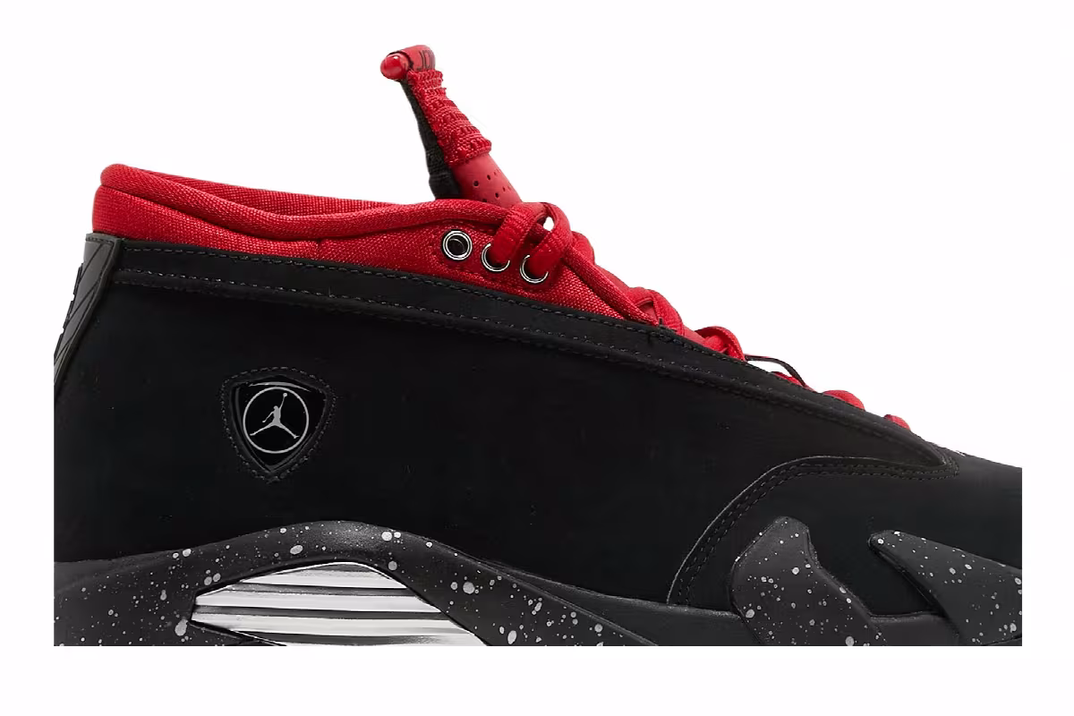 Women's Air Jordan 14 Low Red Lipstick, view 3