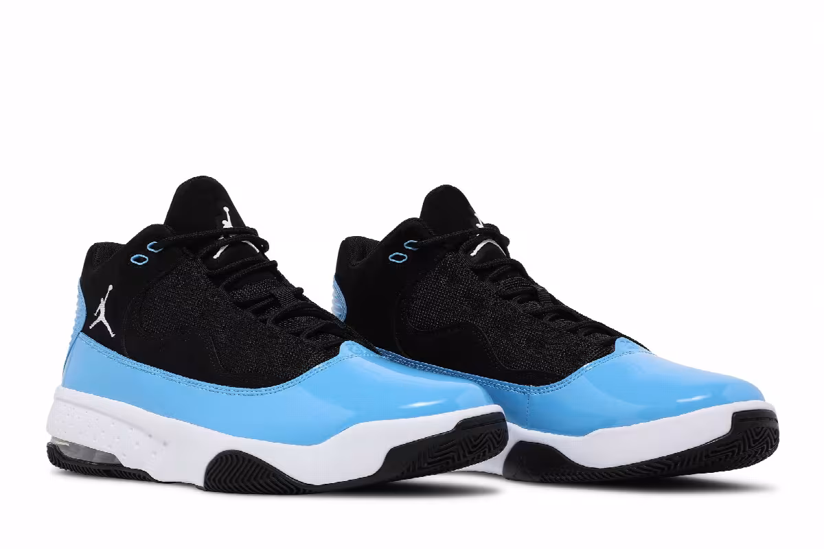Air Jordan Max Aura 2 Black University Blue, view 9