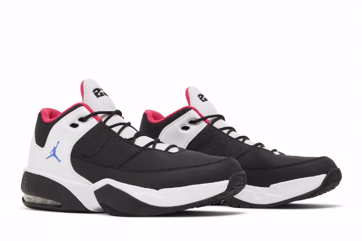 Air Jordan Max Aura 3 Black White Rush Pink, view 9