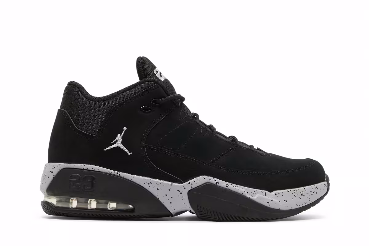 Air Jordan Max Aura 3 Black Wolf Grey, view 2