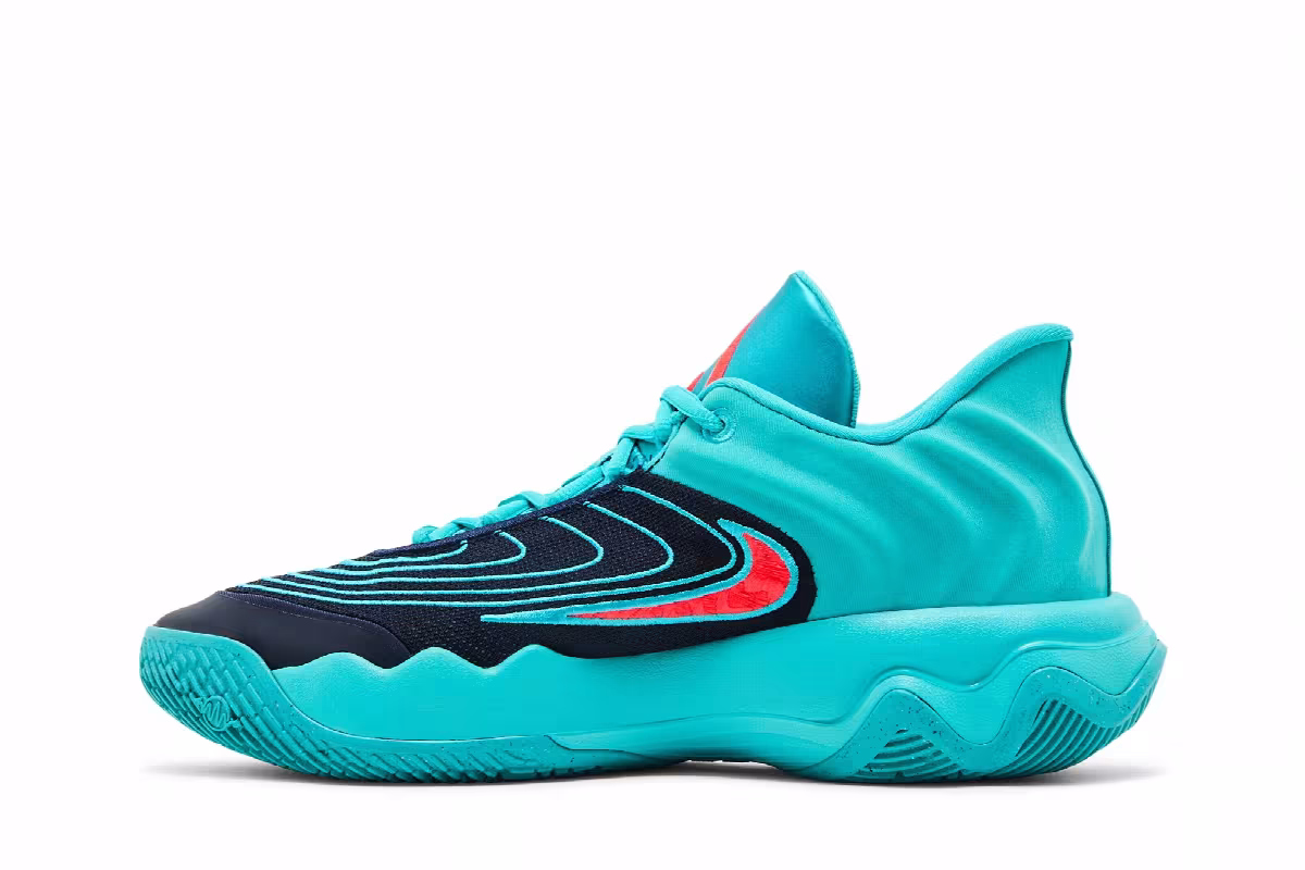 Nike Giannis Immortality 4 Dusty Cactus Bright Crimson, view 4