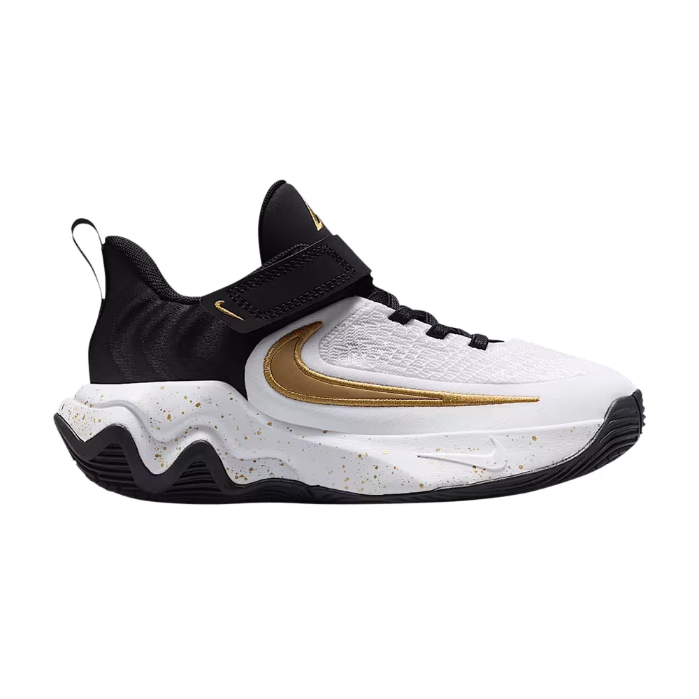 Nike Giannis Immortality 4 PS Black White Metallic Gold