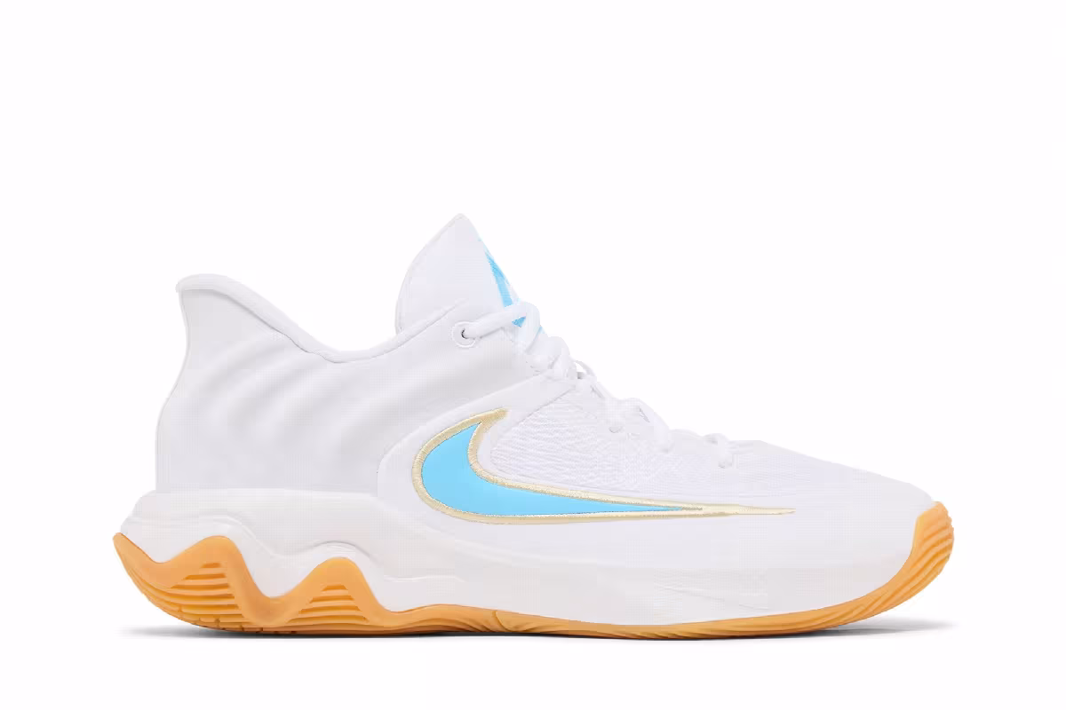 Nike Giannis Immortality 4 Coconut Milk Aquarius Blue, view 2