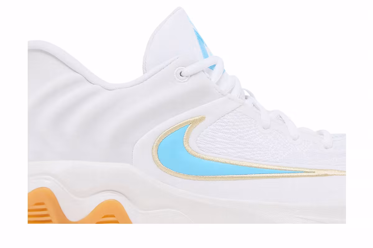 Nike Giannis Immortality 4 Coconut Milk Aquarius Blue, view 3