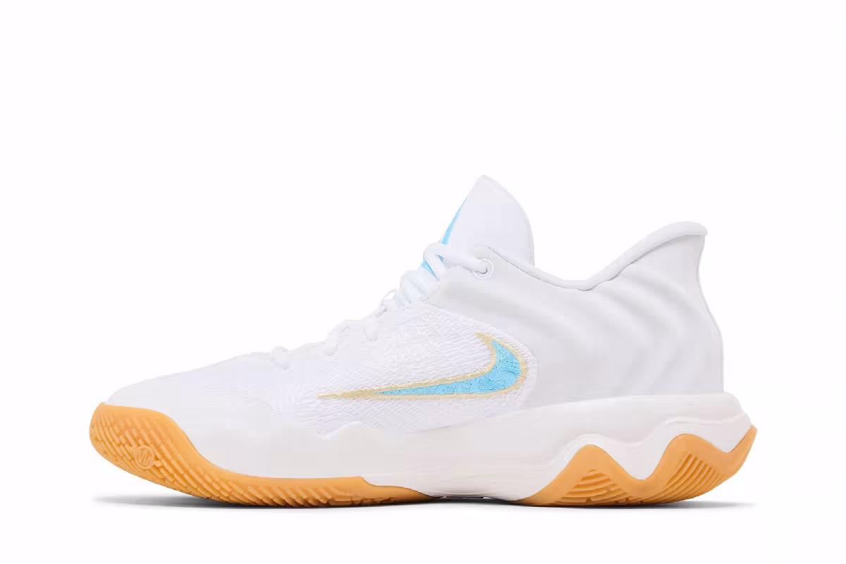Nike Giannis Immortality 4 Coconut Milk Aquarius Blue, view 4