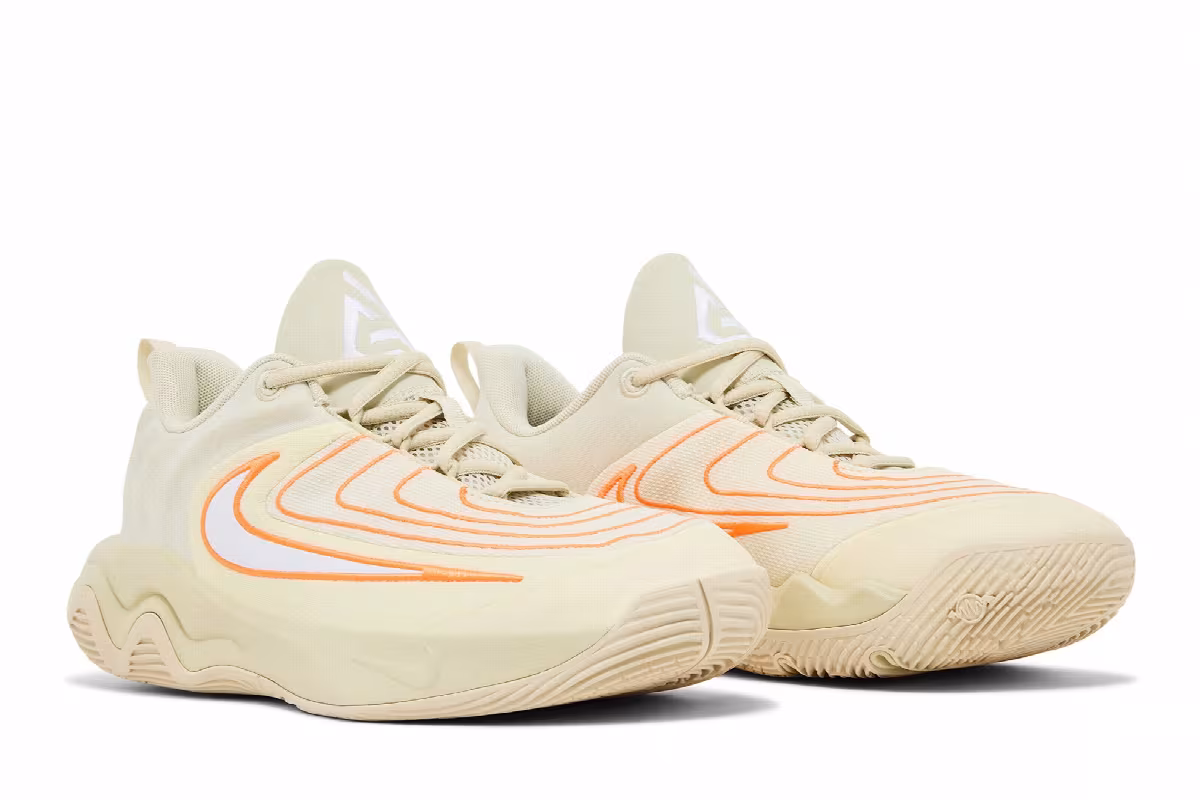 Nike Giannis Immortality 4 GS Light Khaki, view 9