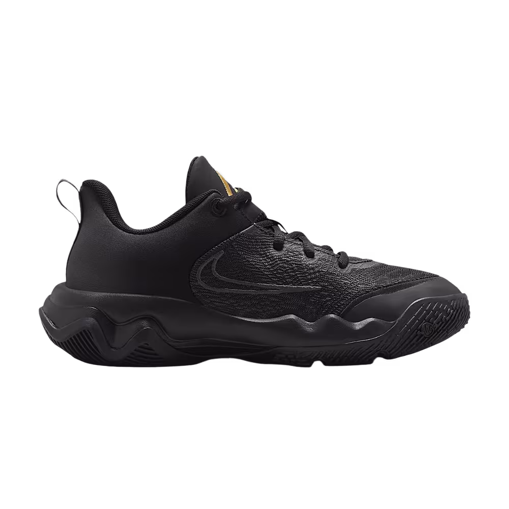 Nike Giannis Immortality 4 GS Black Metallic Gold