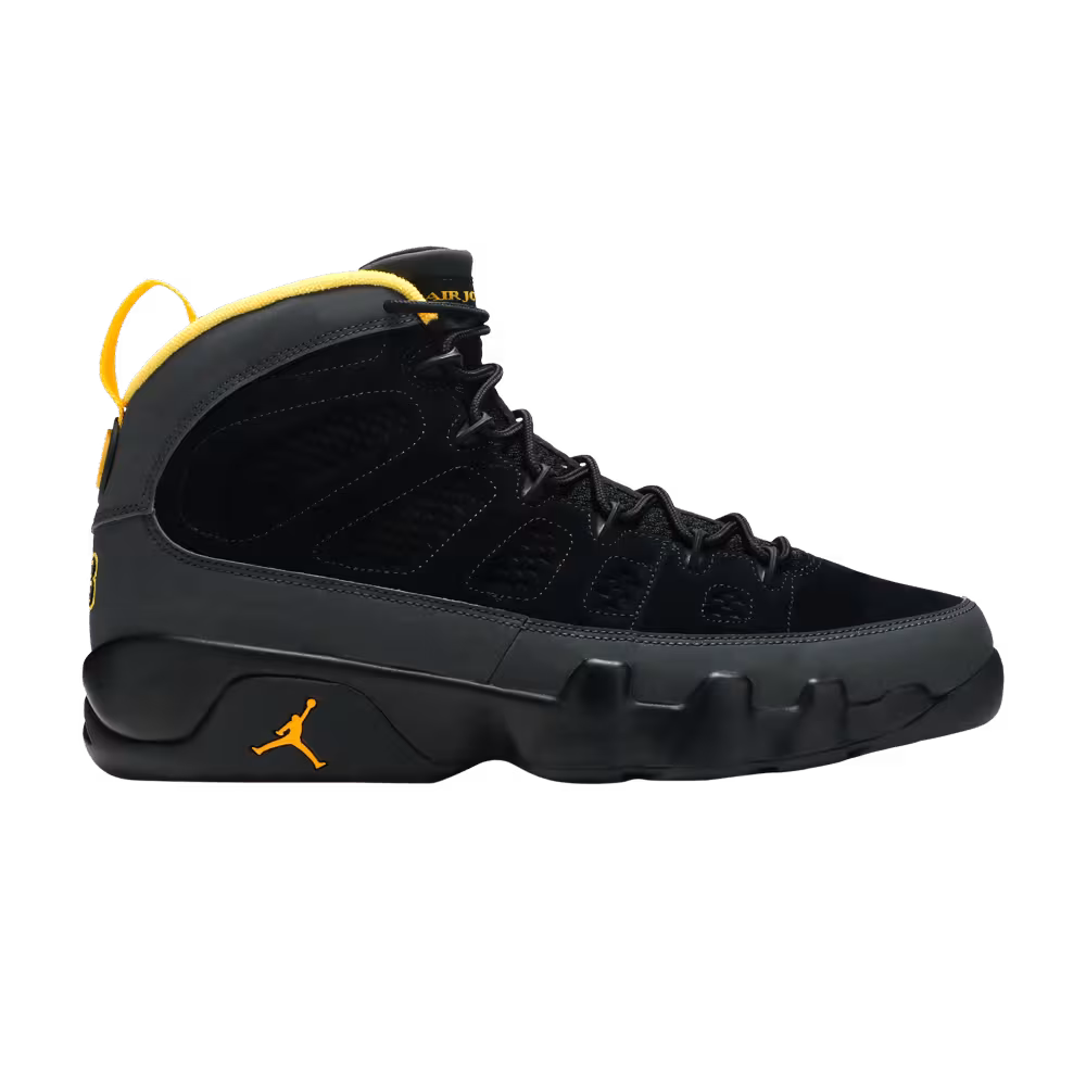 Air Jordan 9 ‘Dark Charcoal University Gold’ Dark Charcoal University Gold