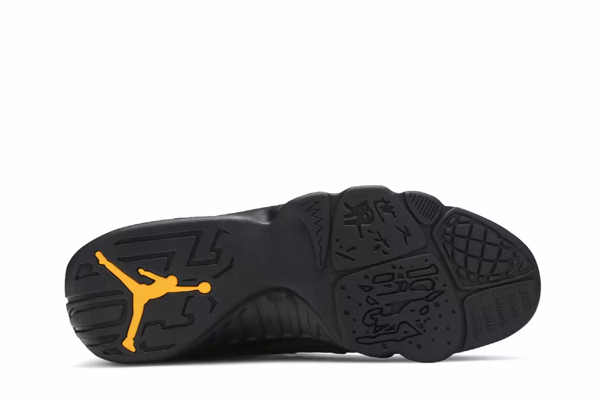 Air Jordan 9 ‘Dark Charcoal University Gold’ Dark Charcoal University Gold, view 5