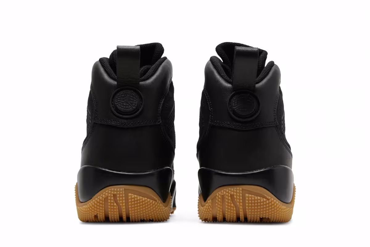 Air Jordan 9 Boot NRG Black Gum, view 7