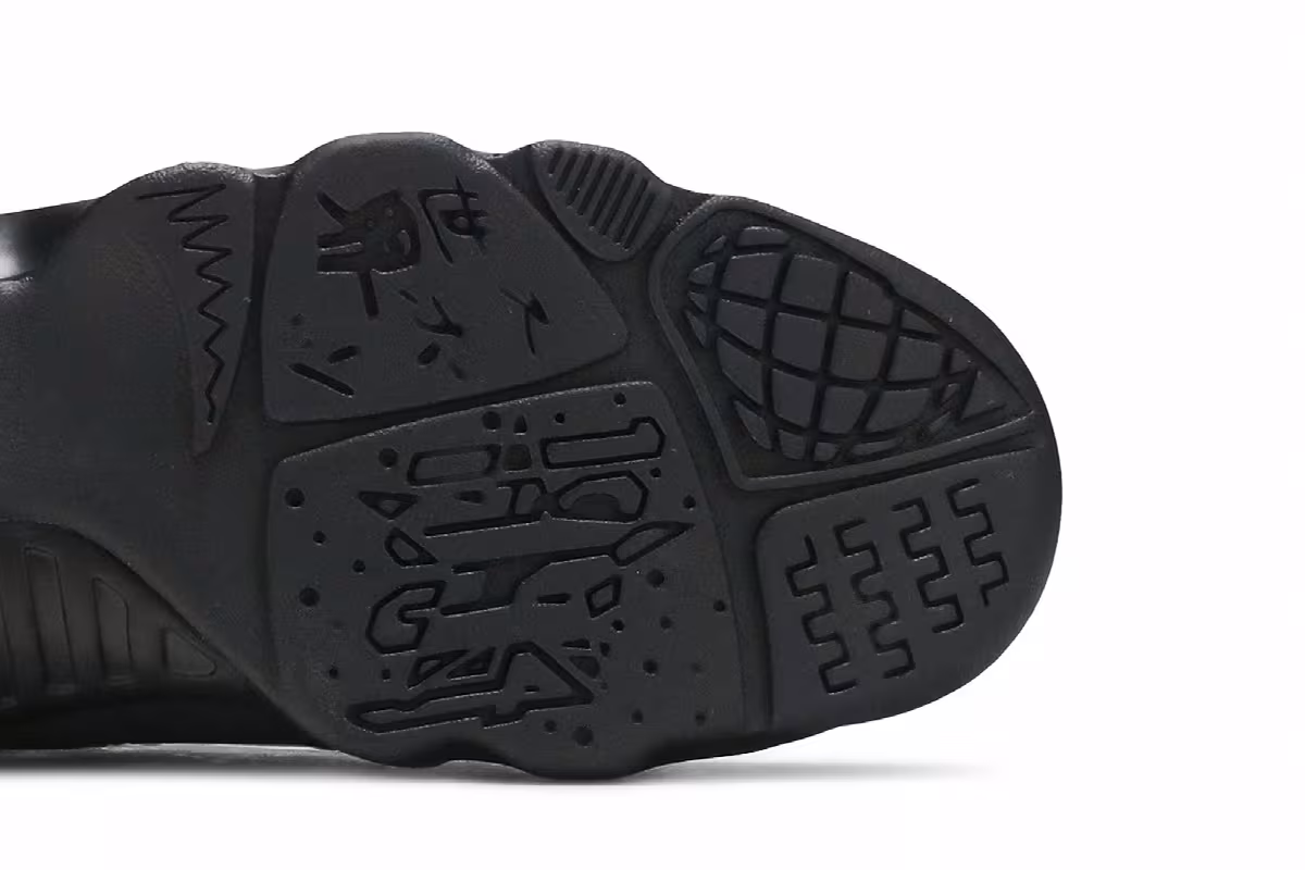 Air Jordan 9 GS Dark Charcoal University Gold, view 6