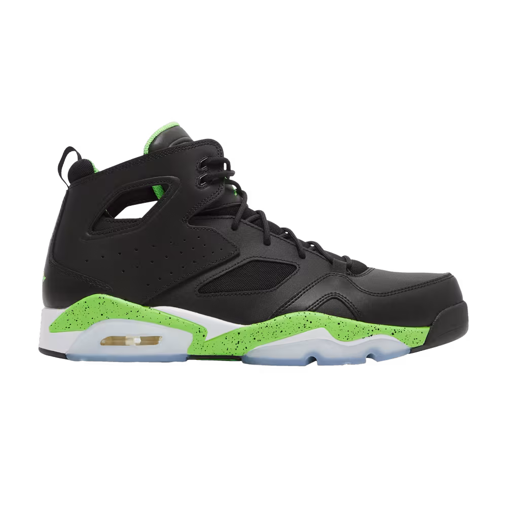 Air Jordan Flight Club 91 Black Green Strike
