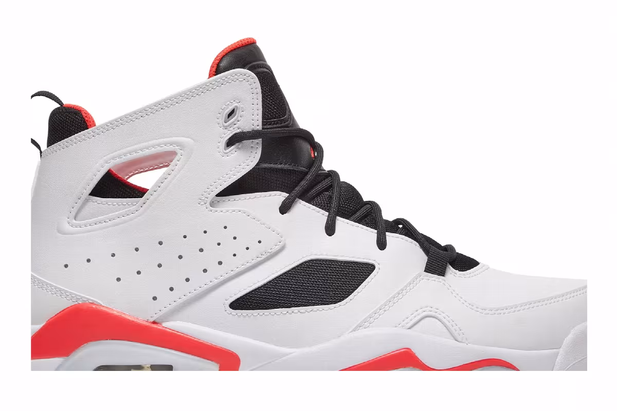 Air Jordan Flight Club 91 White Infrared, view 3