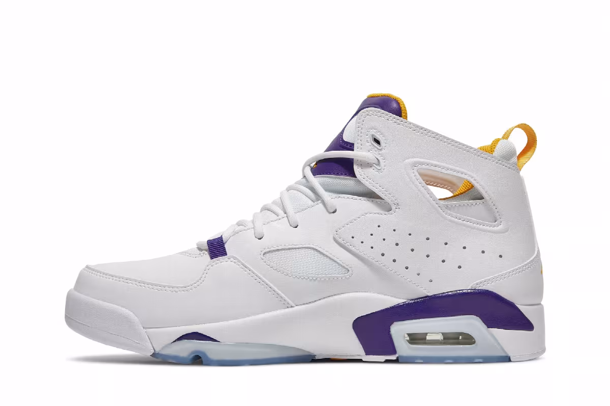 Air Jordan Flight Club 91 Lakers, view 4