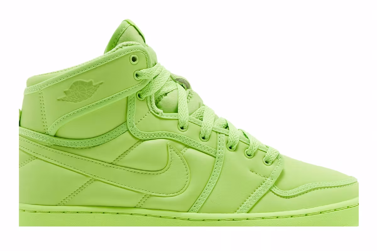 Billie Eilish x Women's Air Jordan 1 KO Volt, view 3